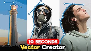 Convert Image to Vector & Vector Art (FREE Action) - Photoshop Tutorial by Pixivu 46,777 views 3 years ago 8 minutes, 19 seconds
