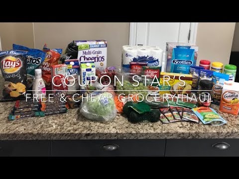 FREE & CHEAP GROCERY HAUL – Sept 20th 2018 – COUPON STAR