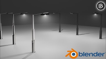 Creating a quick street light in blender.. | Blender 2.9