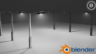Creating a quick street light in blender Blender 2 9