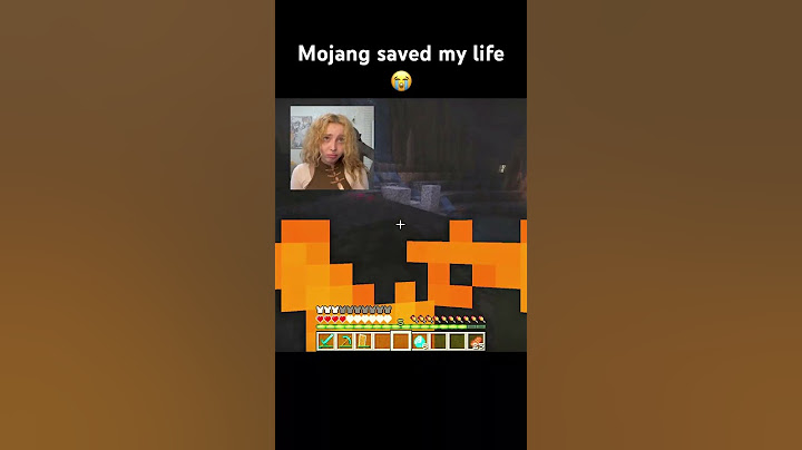 Mojang saved my life 😭 #minecraft
