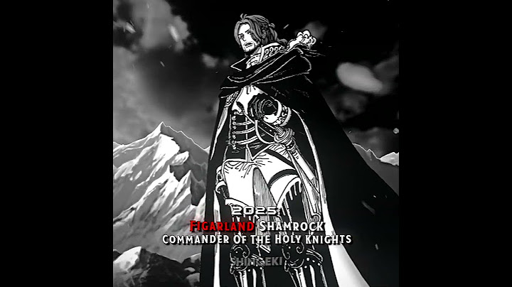 Figarland Shamrock | One Piece Edit #onepiece #onepieceedit #shamrock #shanks