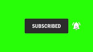 [FREE] Subscribe Button Green Screen