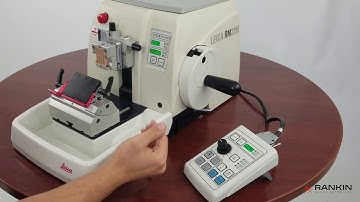 Course and fine retract and advance on Leica RM2255 Microtome