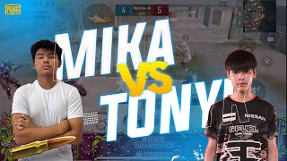 Mika vs Faze Tonyk 1v1 TDM FIGHT Match Pubg Mobile