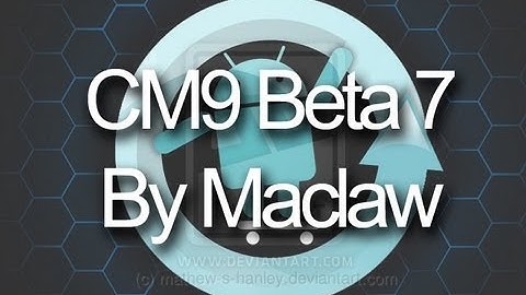 CyanogenMod 9 Beta 7 on Samsung Galaxy Ace