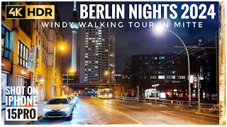 Berlin Mitte - Walking Tour from Checkpoint Charlie to Hipster Area at Rosenthaler Street - 4K | HDR