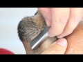 How to do a Proper Straight Razor Shave and Goatee Trim by Pacinos The Barber