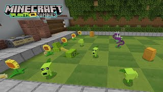 Mcpe Plants vs Zombies Map v.2.3.1 Remastered | Updated screenshot 4