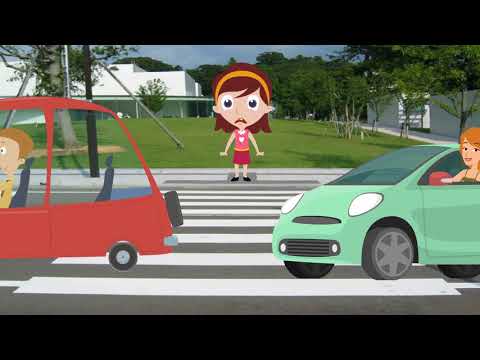 Video: How To Cross A Pedestrian Crossing