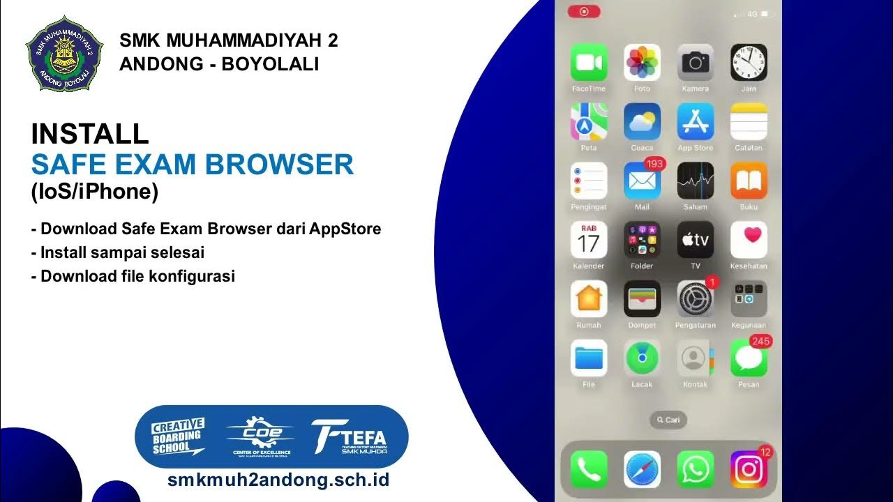 Install Safe Exam Browser Untuk iOS / iPhone - YouTube
