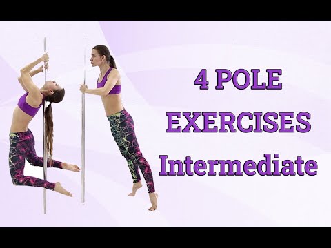 4 pole exercises - intermediate level