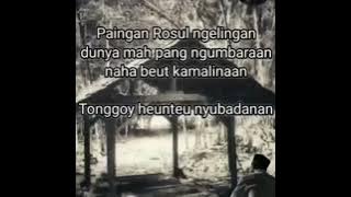 kidung pepeling panggeuing hirup.