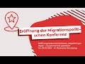 Erffnung der migrationspolitischen konferenz der spdbundestagsfraktion