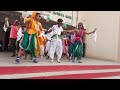 Adivasi  dance  in school  gandhinagar tapi