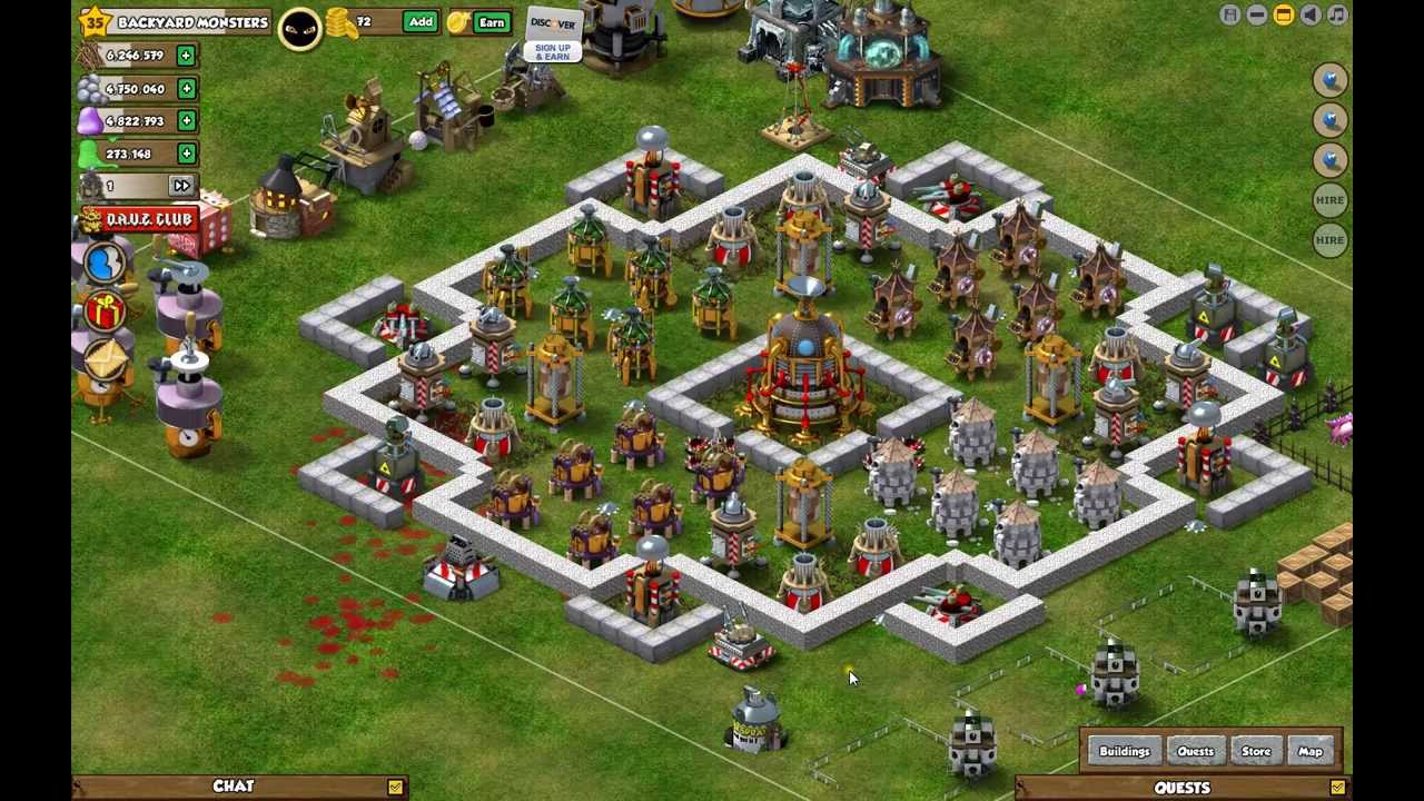 backyard monsters all town halls backyard monsters all town halls