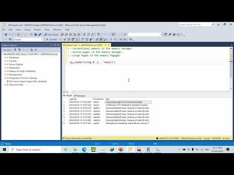 How To Enable Lock and Large Pages into Memory Manger Of MS SQL SERVER?