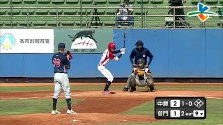 台中高農 何嘉慶2013年黑豹旗球速144公里
