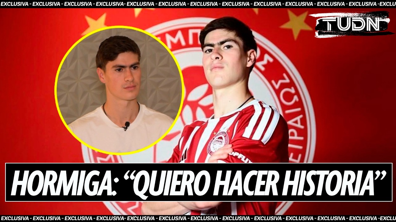 🚨 EXCLUSIVA CON HORMIGA: “Quiero ser de los mejores jugadores en la historia de México” | TUDN