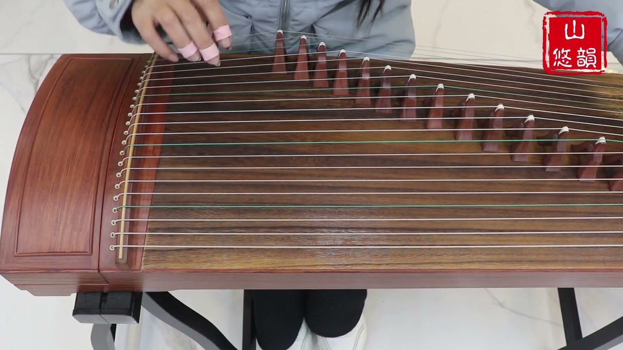 Concert Level Standard Size Rosewood Guzheng Chinese Harp 山悠韵