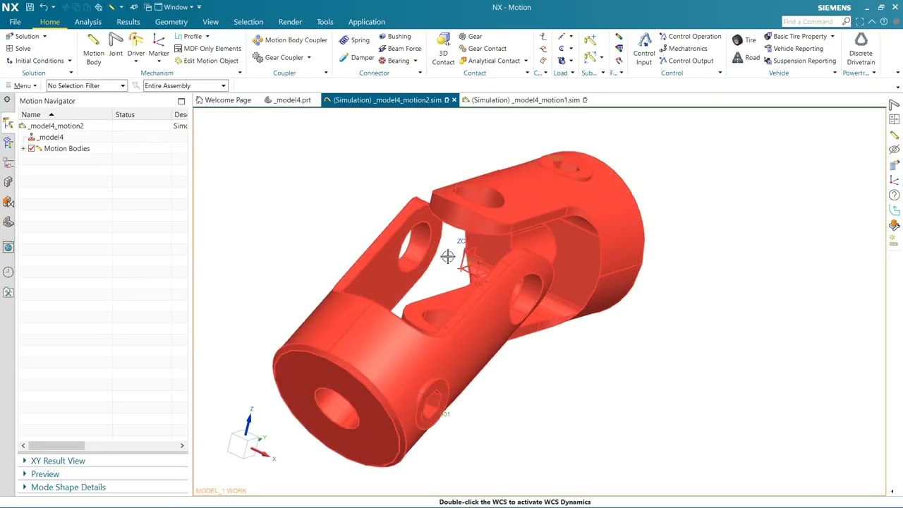 Bài 6: Mô phỏng trên phần mềm NX (NX Motion).
