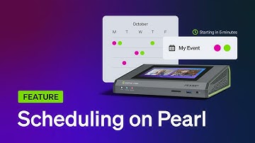 Pearl 4.21 update: Scheduling