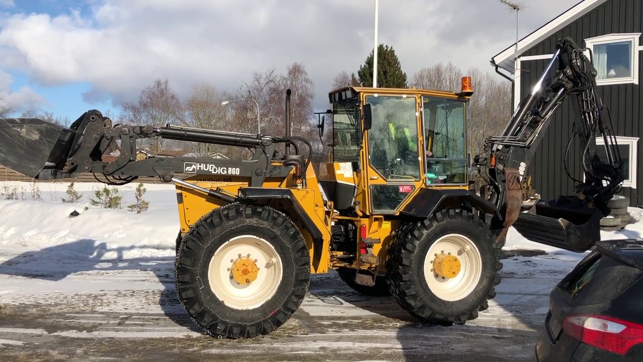 Köp Grävlastare Huddig 860 på Klaravik