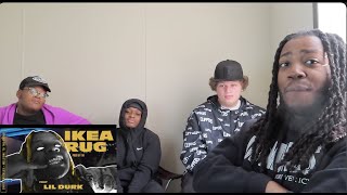 DURK DON'T MISS🔥🔥 Lil Durk - IKEA Rug (Official Audio) | REACTION