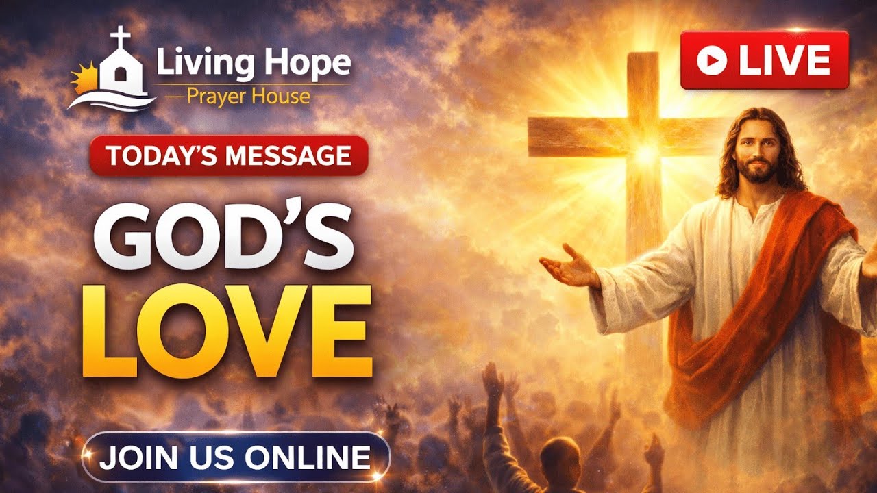 ঈশ্বরের ভালোবাসা || Living Hope Prayer House || Sunday Service 🔴Live || Suraj Thapa