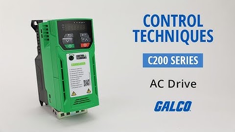 Control Techniques C200 AC Drive | Galco