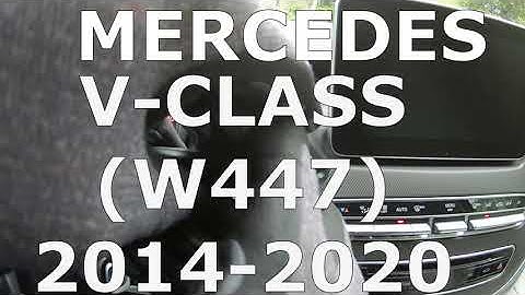 MERCEDES-BENZ V-Klass (W447) mileage blocker in action, odometer blocker, filter, freezer.