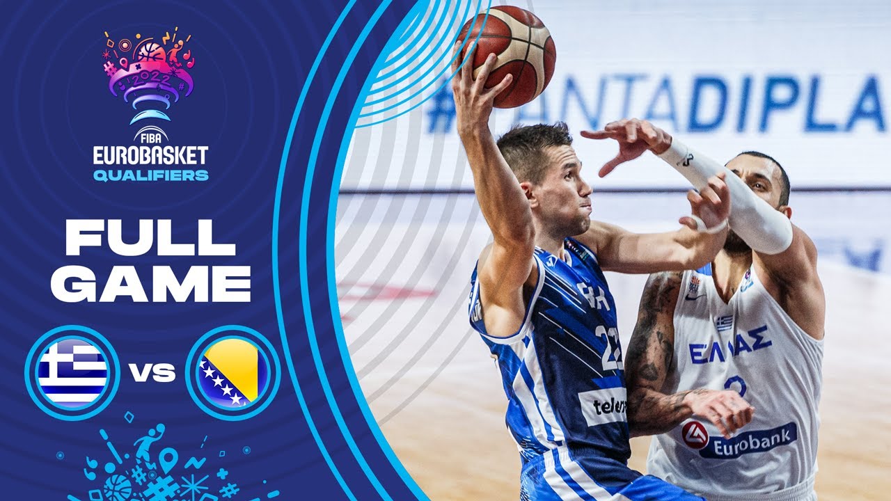 Greece v Bosnia and Herzegovina Full Game - FIBA EuroBasket Qualifiers 2022