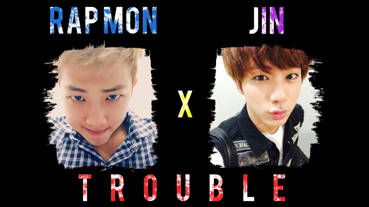 BTS (Jin & RM) - TROUBLE (Color Coded Lyrics Eng/Rom/Han) 