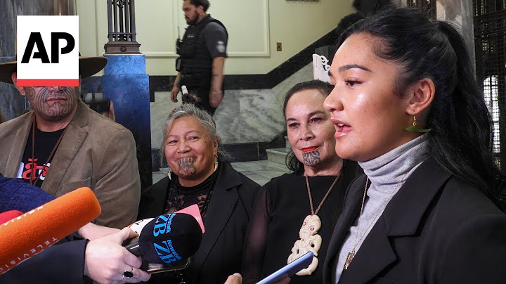 New Zealand's parliament suspended after Māori lawmakers perform Haka, protest proposed law