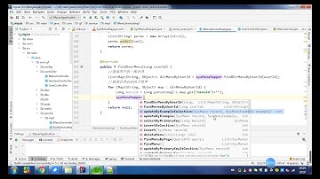 千锋Java教程：37 Java项目实战 动态菜单服务层开发