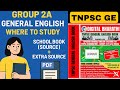 TNPSC GROUP 2A GENERAL ENGLISH SOURCE MATERIALS| முக்கிய புத்தகங்கள் தொகுப்பு| DOWNLOAD