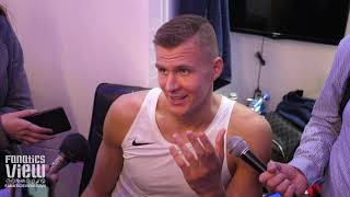 Kristaps Porzingis on Differences Playing Without Luka Doncic, Home Struggles \& National TV Games