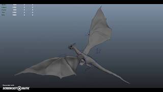 Flying Dragon Animation Test