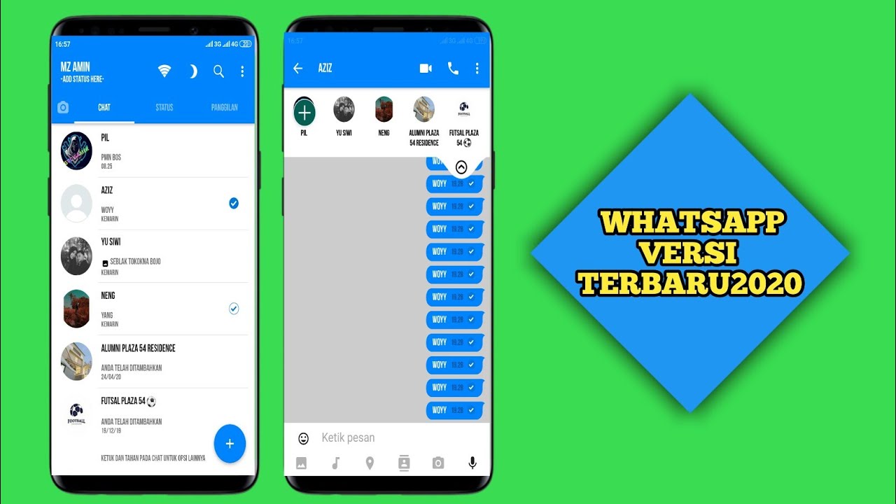 wa mod terbaru 2020 new - YouTube