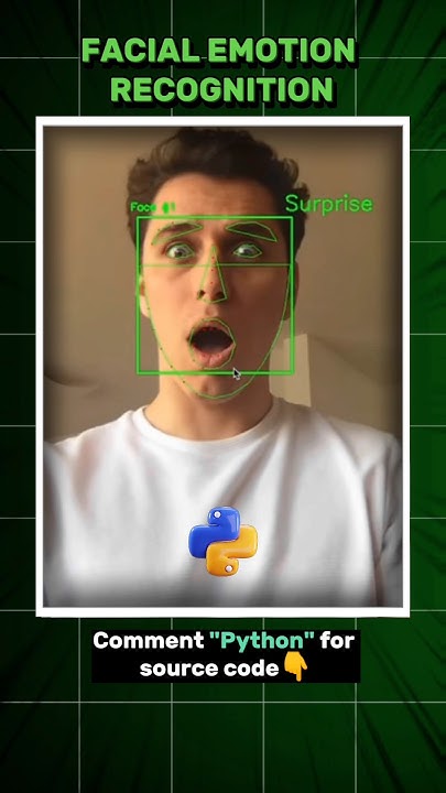 Facial Emotion recognition Python project🔥 #python #ai #aiprojects # ...