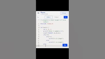 C program to find largest number among three numbers#ccoding #shorts #codewithprem #viral#trending