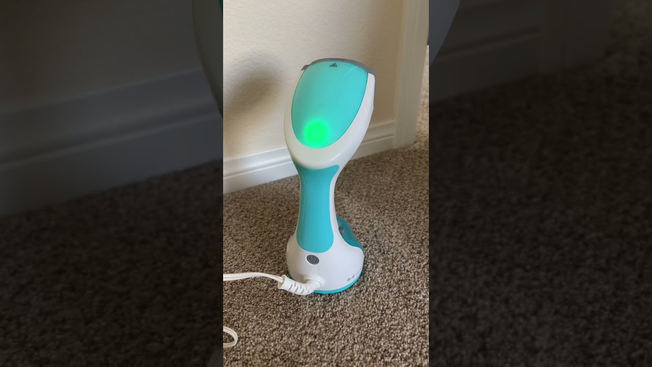 Тестирование ручного отпаривателя для одежды 