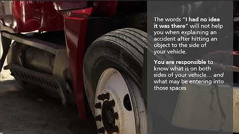 Corrective Action Training: Maneuvering and Side Clearance