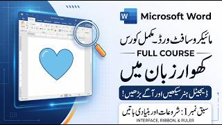 MS Word Complete Course in Khowar | Lesson 1: Getting Started & Basics