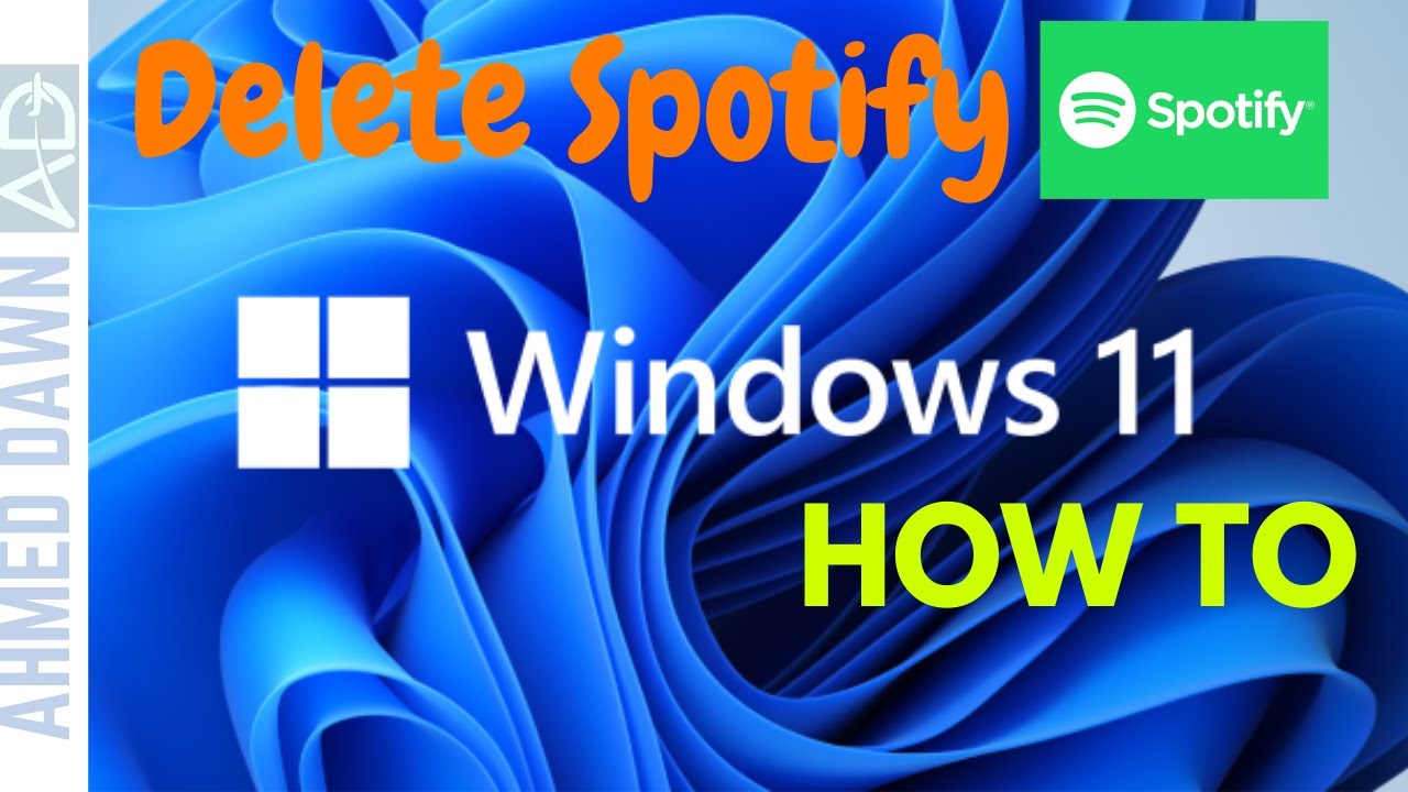 How To Uninstall Spotify In Windows 11 How To Delete Spotify Account how-to-uninstall-spotify-in-windows-11-how-to-delete-spotify-account