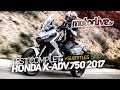 Honda xadv 750 2017  test complet subtitles