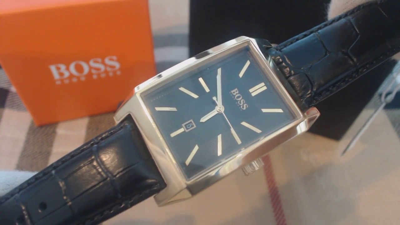 hugo boss architecture watch