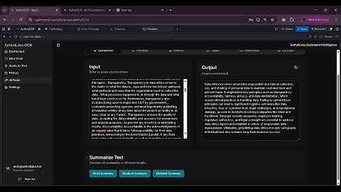 AethelOCR – AI Document Intelligence Demo (Full Walkthrough)