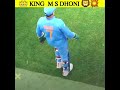  king dhoni  fastest running in cricket dhoni shorts youtubeshorts youtubeshortstelugu