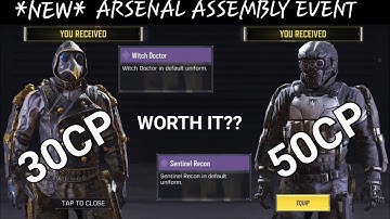 *NEW* ARSENAL ASSEMBLY EVENT! Create Your Own Draw - Call of Duty Mobile